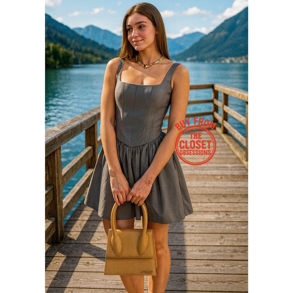 ZARA BLOGGER FAVE!!! A-line Short Dress NWT - Picture 3 of 16